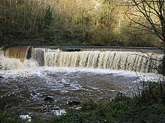 Weir on the South Calder Water - geograph.org.uk - 1582254.jpg