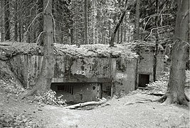 A type 10 pillbox on the Siegfried Line