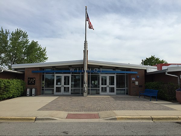 Wilmot Elementary School, one of four elementary schools in Deerfield School District 109.