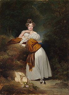 Portrait by Franz Xaver Winterhalter of Sophie of Sweden, Margravine of Baden (1831) (Source: Wikimedia)