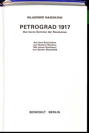 Wladimir Dmitrijewitsch Nabokow: Leben, Familie, Nachleben