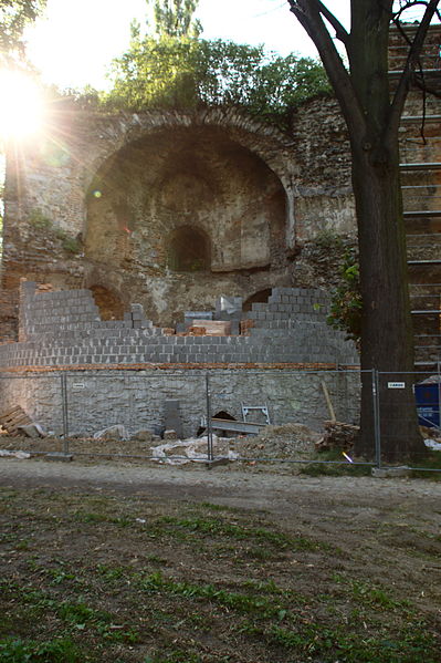 File:Ząbkowice Śląskie, oprava hradu II.jpg