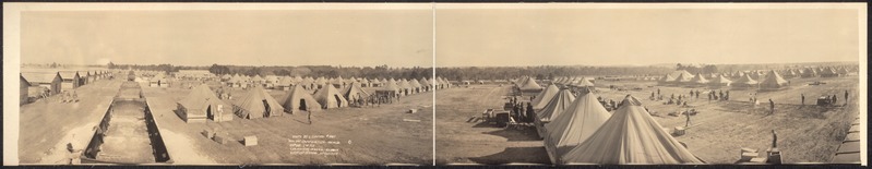 File:"Busy Day", Camp Wheeler, Macon, Ga., 124th Inf., 2nd Fla.; Commanding General Kernan; Adjutant General A. P. Gardner LCCN2007664193.tif