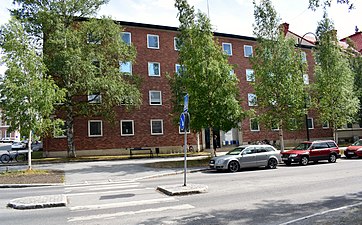 Stabsbyggnaden "Österhus" på Kyrkgatan 53.