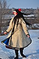 Бессарабська болгарка в традиційному зимовому одязі. Bessarabian Bulgarian woman in traditional winter clothes by Armut1809