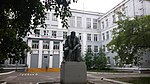 Здание средней школы №7, в котором учился Герой Советского Союза В.В. Орехов