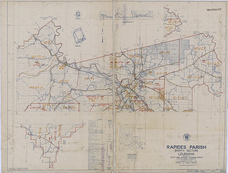 File:1950 Census Enumeration District Maps - Louisiana (LA) - Rapides Parish - Rapides Parish - ED 40-1 to 125 - NARA - 12171816 (page 1).jpg