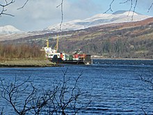 Saturn in January 2015, laid up at Rosneath 20150131 Saturn at Rosneath 01.jpg