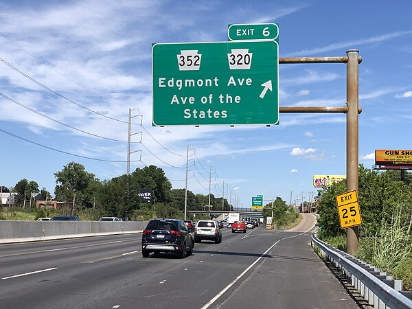 I-95 North in Upland