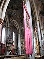 Deutsch: Stadtpfarrkirche St. Nikolaus, Hall in Tirol, Österreich English: City Parish Church of Saint Nicholaus, Hall in Tirol, Austria Camera location 47° 16′ 53.1″ N, 11° 30′ 24.3″ E  View all coordinates using: OpenStreetMap