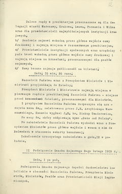 1919–1922 Sejm Ustawodawczy: Skład Sejmu Ustawodawczego 26 stycznia 1919, Skład Sejmu Ustawodawczego w początkach 1920 r.[11], Skład Sejmu Ustawodawczego w lipcu 1922