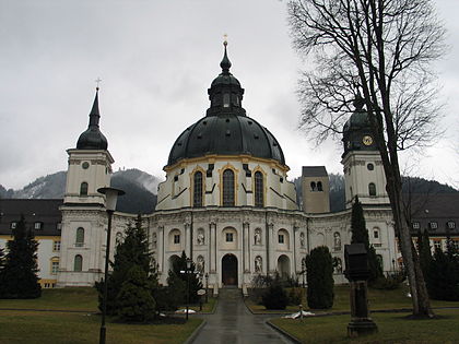 Klasztor w Ettal, jedna z fundacji Ludwika IV