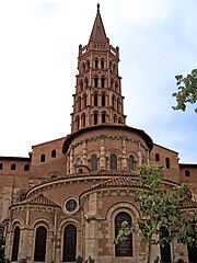 Chevet de la Basilique Saint-Sernin, Toulouse