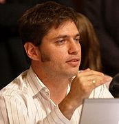  Argentine Axel Kicillof, ministre de l'Économie