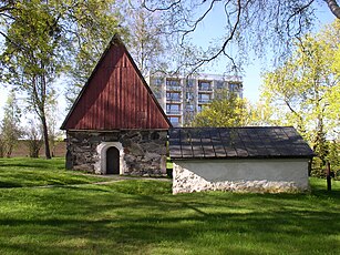 The medieval sacristy of Akaa