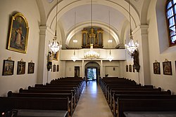 All Saints Church Rotenturm an der Pinka Interior 09.jpg