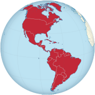 Americas on the globe (white-red).svg