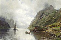 Norsk fjordlandskap (n. 1889)