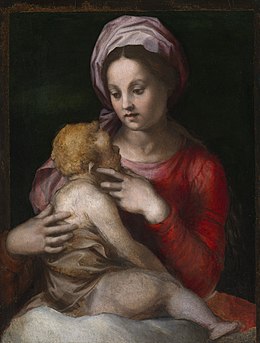 Andrea del Sarto (Florența 1486-Florența 1530) - Fecioara și copilul - RCIN 405769 - Royal Collection.jpg