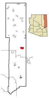 <span class="mw-page-title-main">Houck, Arizona</span> CDP in Apache County, Arizona