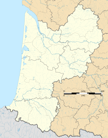 Aquitaine region location map.svg