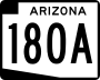State Route 180A marker