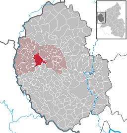 Läget för Arzfeld i Eifelkreis Bitburg-Prüm