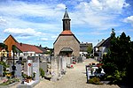 Catholic branch church hl.  Laurenz (Aschach Hospital Church, Cemetery Church)