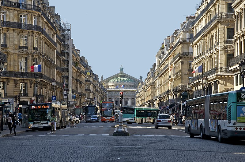 L'avenue de l'Opéra, à Paris.