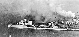 Italian destroyer <i>Aviere</i> (1937)