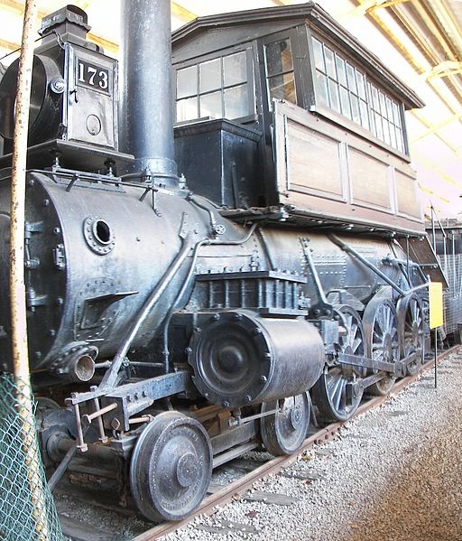 File:B+O 173 camelback locomotive.jpg