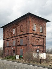 Ehemaliger Bahnwasserturm im Bahnhof Büchen