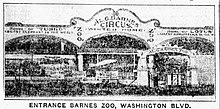 Barnes Zoo, 1925 Barnes Zoo Evening Vanguard Venice, California Thursday, April 30, 1925.jpg