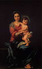 Madonna and Child , circa between 1655 and 1660 date QS:P,+1650-00-00T00:00:00Z/7,P1319,+1655-00-00T00:00:00Z/9,P1326,+1660-00-00T00:00:00Z/9 , Florence, Palazzo Pitti
