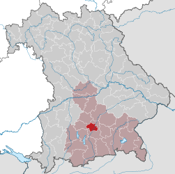 Mnichov - mapa
