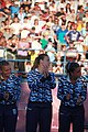 Deutsch: Beachhandball bei den Olympischen Jugendspielen 2018 in Buenos Aires; Tag 7, 13. Oktober 2018; Medaillenzeremonie Mädchen - Gold: Argentinien, Silber: Kroatien, Bronze: Ungarn English: Beach handball at the 2018 Summer Youth Olympics in Buenos Aires at 13 October 2018 – Medal Ceremony Girls - Gold: Argentina, Silver: Croatia, Bronze: Hungary Español: Handball de playa en los Juegos Olimpicos de la Juventud Buenos Aires 2018 en 13 de octubre de 2018 – Medalla Ceremonia para niñas - Oro: Argentina, Plata: Croacia, Bronce: Hungría