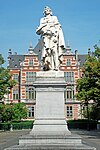 Staty över François Anneessens i Bryssel