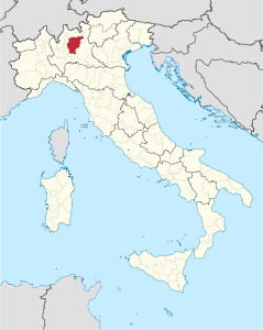 Provinsa de Bèrgamo – Localizzazione