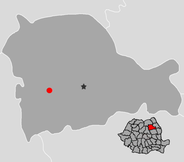 Розташування міста Біказ