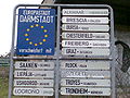 Partnercities of Darmstadt