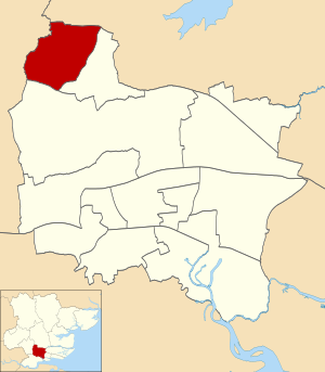 Location of Billericay West ward
