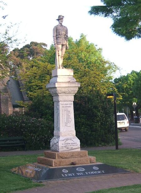 Blackwoodwarmemorial