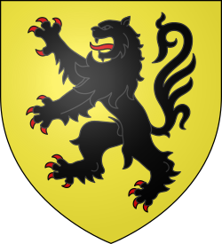 Coat of arms of the Counts of Flanders Blason Nord-Pas-De-Calais.svg