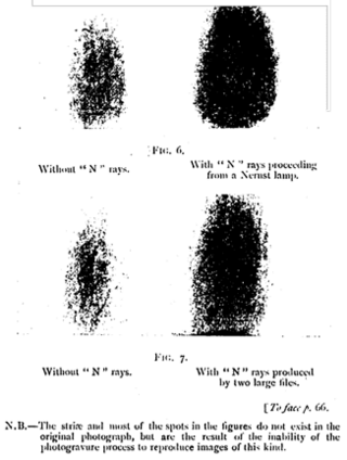 <span class="mw-page-title-main">N-ray</span> Hypothetical form of radiation