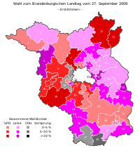 Elecciones estatales de Brandeburgo de 2009