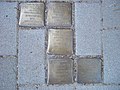 Deutsch: Stolperstein für Benno Friedländer vor dem Gebäude Brombeerweg 47 in Hamburg-Fuhlsbüttel.