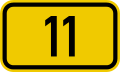 Bundesstraße 11 number.svg