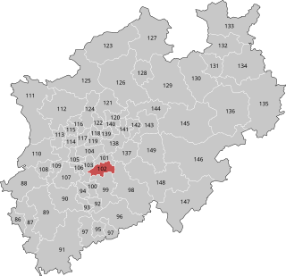 <span class="mw-page-title-main">Solingen – Remscheid – Wuppertal II</span> Federal electoral district of Germany