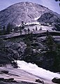 Bunnell Cascade below Bunnell Point Yosemite NP, features named in honor of Lafayette Bunnell