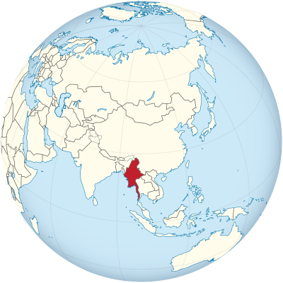 Burma on the globe (Asia centered).svg